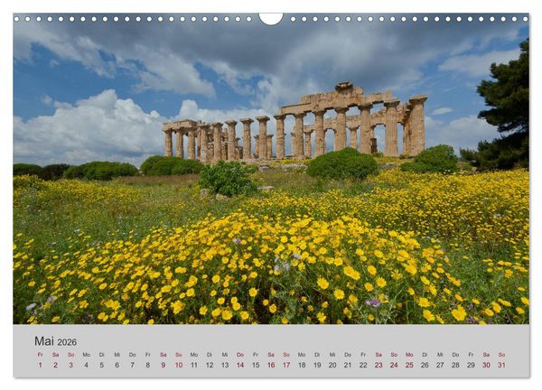 Produktbild: Sizilien 2026 (Wandkalender 2026 DIN A3 quer), CALVENDO Monatskalender