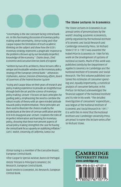 Produktbild: Imperfect Knowledge and Monetary Policy