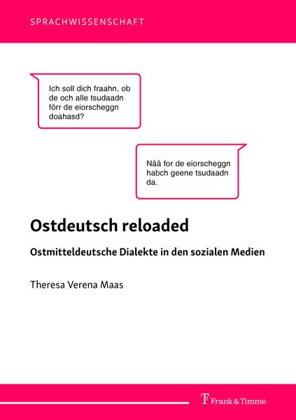 Ostdeutsch reloaded, Taschenbuch von Theresa Verena Maas, Frank & Timme, 9783732910861