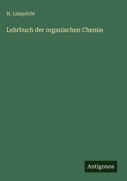 Produktbild: Lehrbuch der organischen Chemie