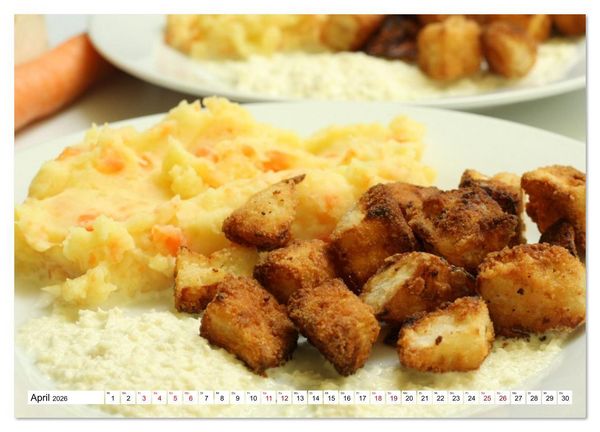Produktbild: Gl&uuml;cklich mit Karotten (Wandkalender 2026 DIN A3 quer), CALVENDO Monatskalender