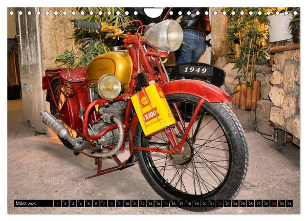 Produktbild: Oldtimer - Kostbarkeiten auf R&auml;dern (Wandkalender 2026 DIN A4 quer), CALVENDO Monatskalender
