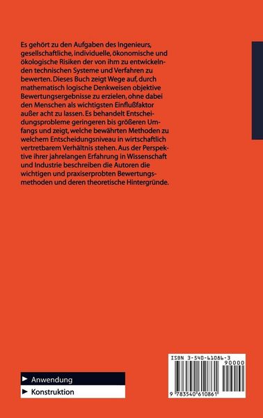 Produktbild: Bewerten technischer Systeme
