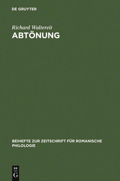 Produktbild: Abt&ouml;nung