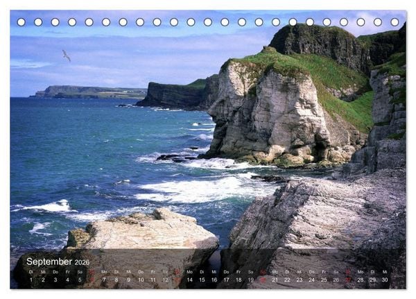 Produktbild: Irland/Eire - Impressionen der Gr&uuml;nen Insel (Tischkalender 2026 DIN A5 quer), CALVENDO Monatskalender