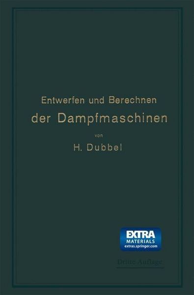 Produktbild: Entwerfen und Berechnen der Dampfmaschinen