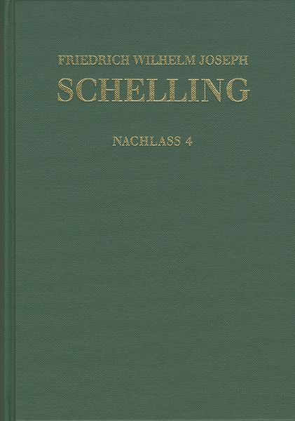 Produktbild: Friedrich Wilhelm Joseph Schelling: Historisch-kritische Ausgabe / Reihe II: Nachla&szlig;. Band 4: Fr&uuml;he theologische Arbeiten 1792&ndash;1793