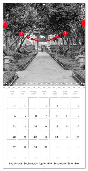 Produktbild: Red spots around the world (Wall Calendar 2027 12 &times; 12 Inch) CALVENDO 12 Month Wall Calendar