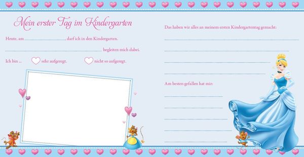 Produktbild: Disney Prinzessin Kindergartenalbum
