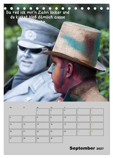 Produktbild: Berliner Stra&szlig;enfoto Kalender 2027 (Tischkalender 2027 DIN A5 hoch), CALVENDO Monatskalender