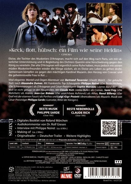 Produktbild: D'Artagnans Tochter (Filmjuwelen)