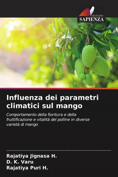 Produktbild: Influenza dei parametri climatici sul mango