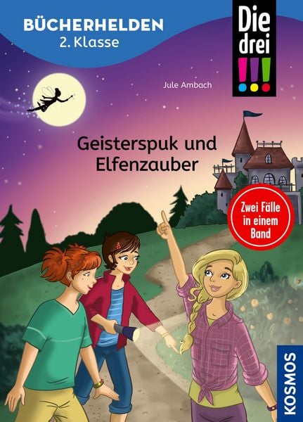 Produktbild: Die drei !!!, B&uuml;cherhelden 2. Klasse, Doppelband 1, Geisterspuk und Elfenzauber (drei Ausrufezeichen)