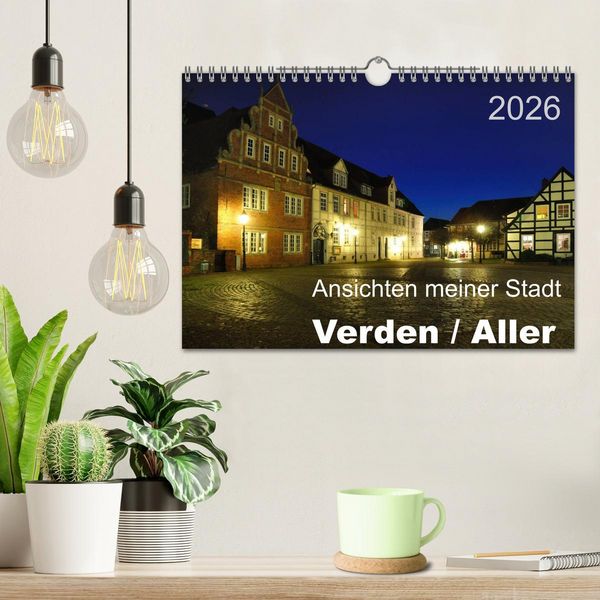 Produktbild: Ansichten meiner Stadt - Verden / Aller (Wandkalender 2026 DIN A4 quer), CALVENDO Monatskalender