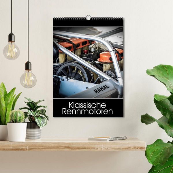 Produktbild: Klassische Rennmotoren (Wandkalender 2026 DIN A3 hoch), CALVENDO Monatskalender