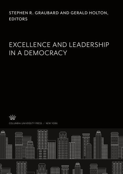 Produktbild: Excellence and Leadership in a Democracy