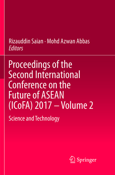 Produktbild: Proceedings of the Second International Conference on the Future of ASEAN (ICoFA) 2017 &ndash; Volume 2