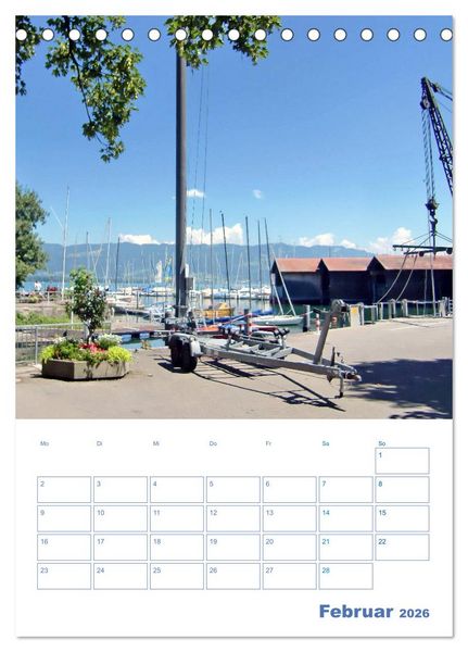 Produktbild: Lindau. Die Gl&uuml;cksfinder-Insel (Tischkalender 2026 DIN A5 hoch), CALVENDO Monatskalender