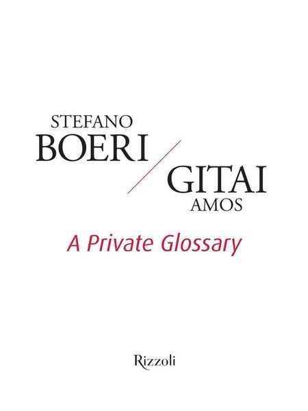 Produktbild: A private glossary