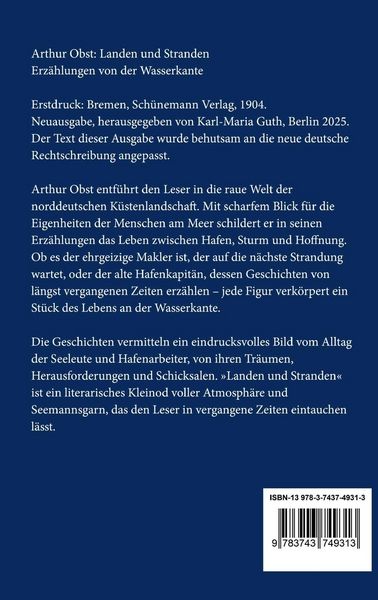 Produktbild: Landen und Stranden