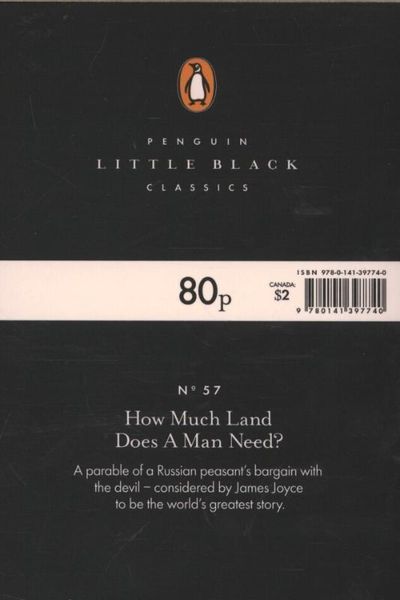 How Much Land Does A Man Need?