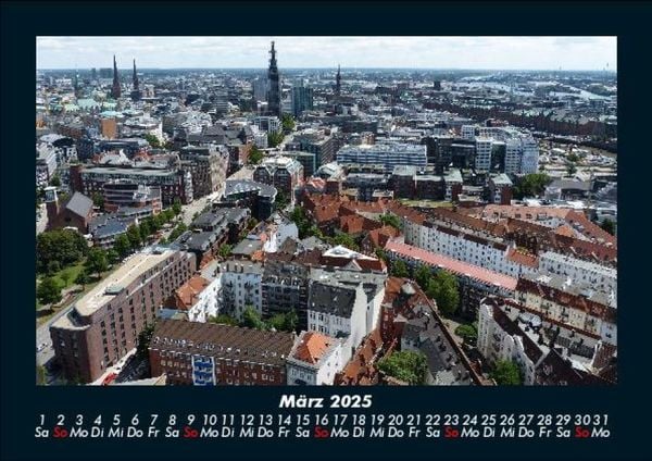 Produktbild: Hamburg 2025 Fotokalender DIN A5