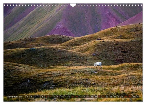 Produktbild: Auf der Seidenstra&szlig;e durch das Pamir-Gebirge (Wandkalender 2027 DIN A3 quer), CALVENDO Monatskalender