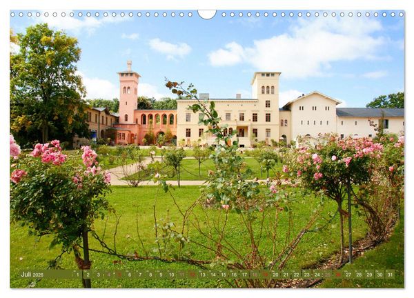 Produktbild: K&ouml;nigliche Residenzen in Potsdam (Wandkalender 2026 DIN A3 quer), CALVENDO Monatskalender