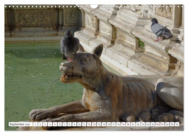 Produktbild: Siena - Welterbe in der Toskana (Wandkalender 2026 DIN A3 quer), CALVENDO Monatskalender