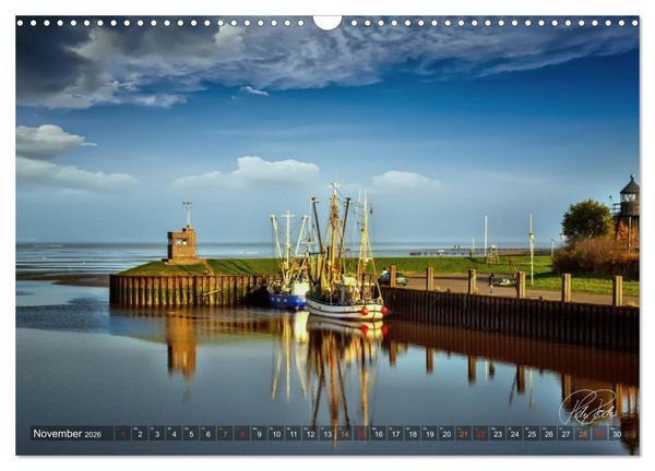 Produktbild: Friesland - Watt und Nordsee / CH-Version (Wandkalender 2026 DIN A3 quer), CALVENDO Monatskalender