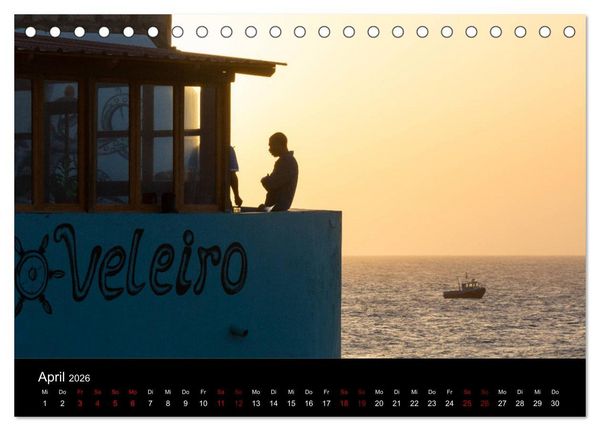 Produktbild: Santo Antao, Perle der Kapverden (Tischkalender 2026 DIN A5 quer), CALVENDO Monatskalender