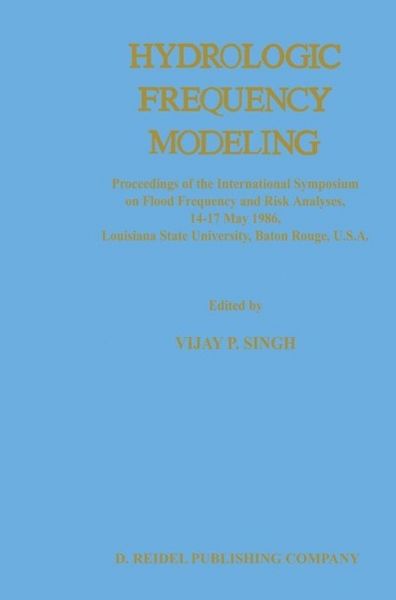 Produktbild: Hydrologic Frequency Modeling