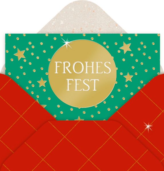 Produktbild: Mini-Briefchen - Frohes Fest