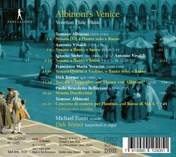 Produktbild: Albinoni's Venice