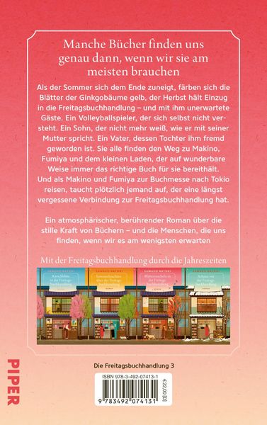 Produktbild: Bl&auml;tterrascheln in der Freitagsbuchhandlung