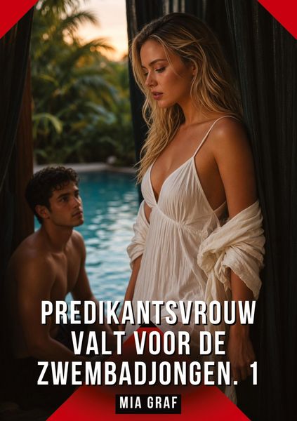 Produktbild: Predikantsvrouw valt voor de zwembadjongen. 1