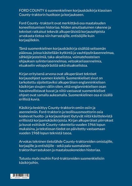 Produktbild: Ford County 1124 suomenkielinen korjausk&auml;sikirja