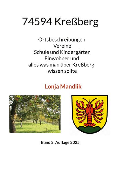 74594 Kreßberg, Taschenbuch von Lonja Mandlik, BoD – Books on Demand, 9783769379143
