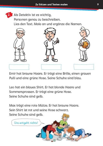 Produktbild: Die drei ??? Kids: Mein &Uuml;bungsheft Deutsch 2. Klasse - Fl&uuml;ssig lesen