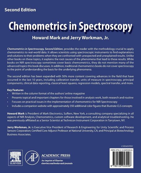 Produktbild: Chemometrics in Spectroscopy