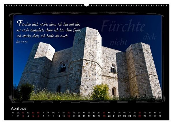 Produktbild: Monat f&uuml;r Monat ein Bibelvers (Wandkalender 2026 DIN A2 quer), CALVENDO Monatskalender