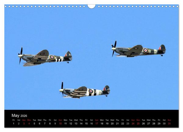 Produktbild: Battle of Britain collection 75th Anniversary (Wall Calendar 2026 DIN A3 landscape), CALVENDO 12 Month Wall Calendar