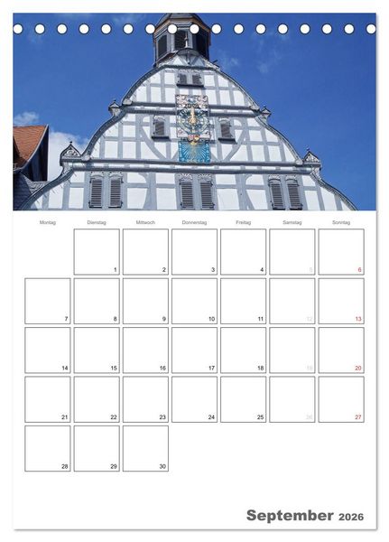 Produktbild: Historische Uhren (Tischkalender 2026 DIN A5 hoch), CALVENDO Monatskalender