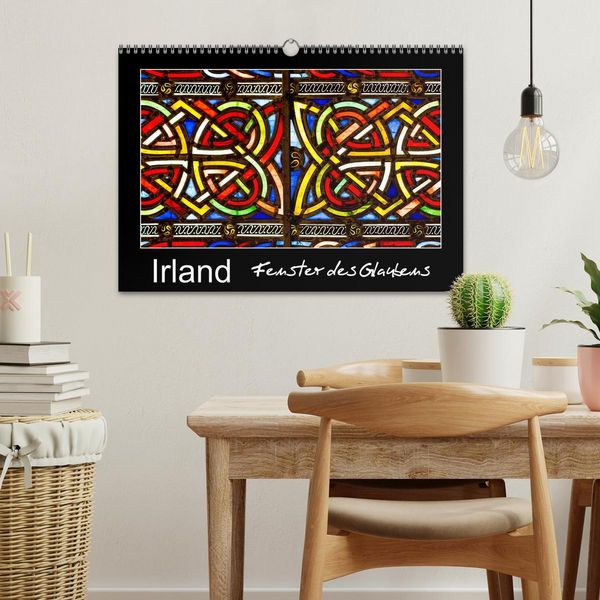 Produktbild: IRLAND - Fenster des Glaubens (Wandkalender 2026 DIN A3 quer), CALVENDO Monatskalender