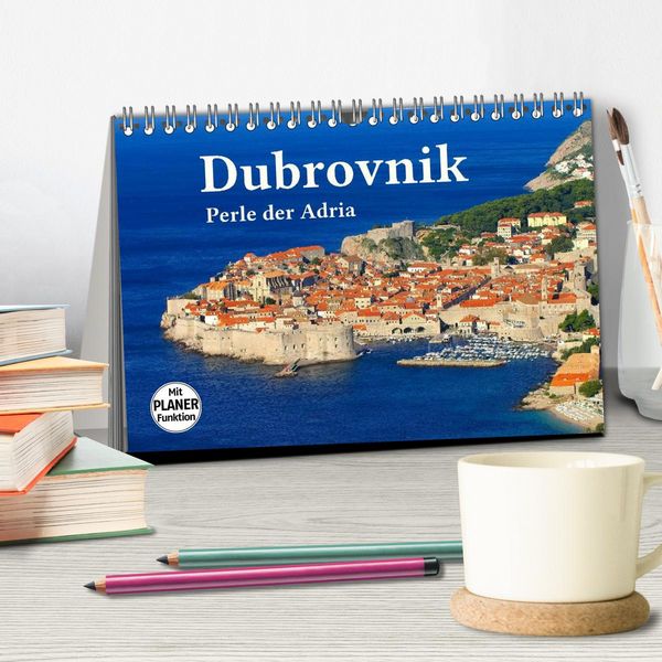 Produktbild: Dubrovnik - Perle der Adria (Tischkalender 2026 DIN A5 quer), CALVENDO Monatskalender