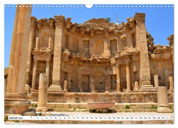 Produktbild: JORDANIEN, Faszination Nahost (Wandkalender 2027 DIN A3 quer), CALVENDO Monatskalender