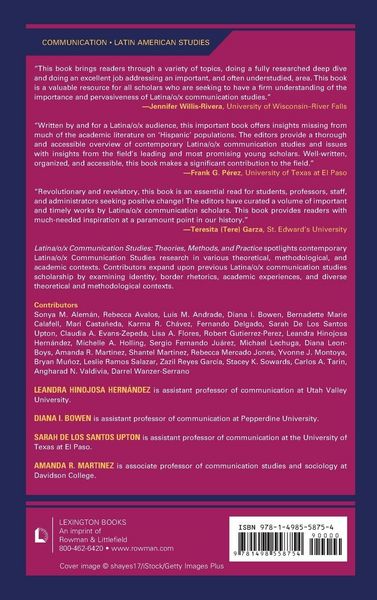 Produktbild: Latina/o/x Communication Studies