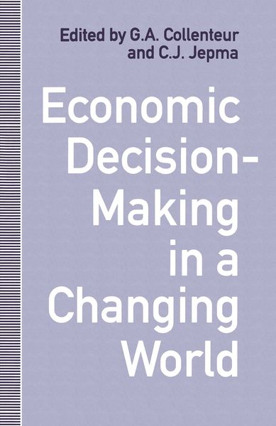 Produktbild: Economic Decision-Making in a Changing World