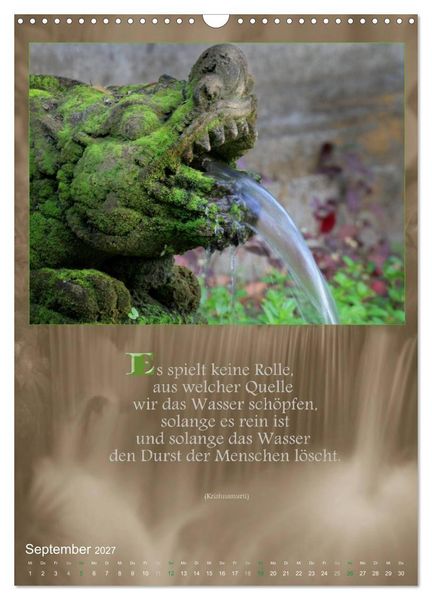 Produktbild: G&ouml;tter, D&auml;monen und Weisheiten aus Fernost (Wandkalender 2027 DIN A3 hoch), CALVENDO Monatskalender