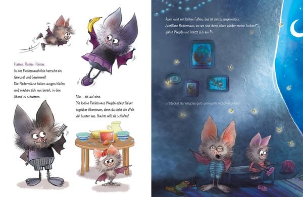 Produktbild: Die kleine Fledermaus Wegda: Schlaf gut, kleine Fledermaus Wegda!